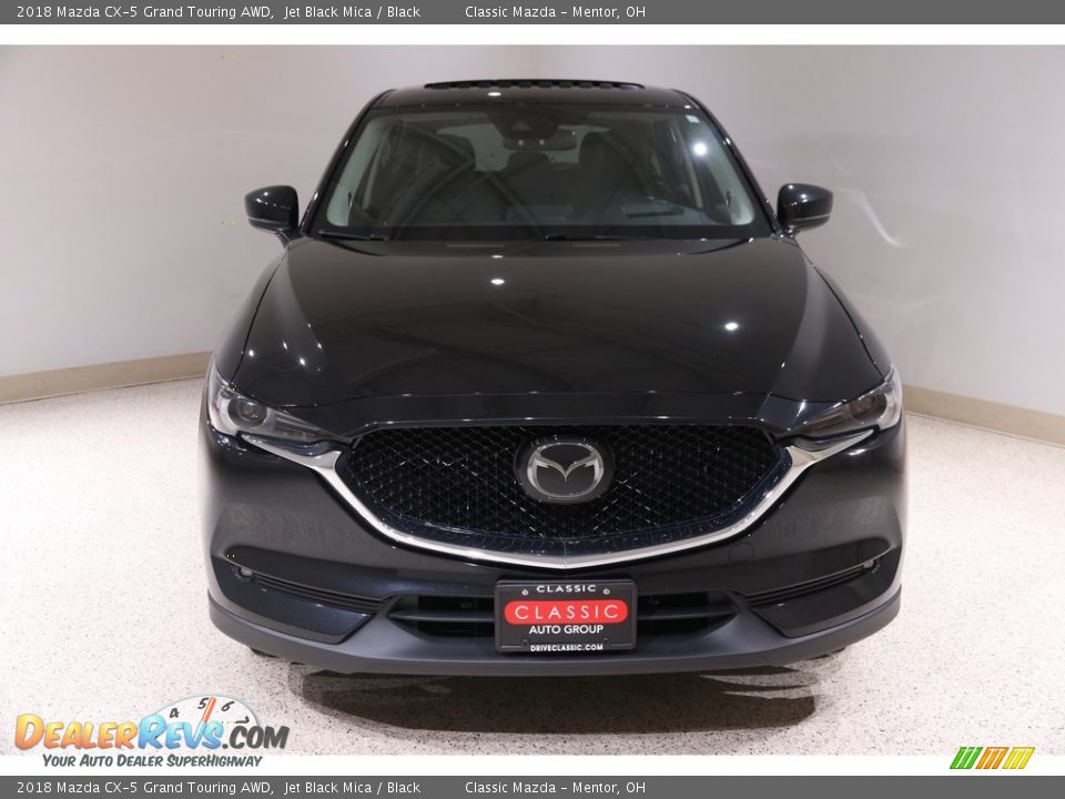 2018 Mazda CX-5 Grand Touring AWD Jet Black Mica / Black Photo #2