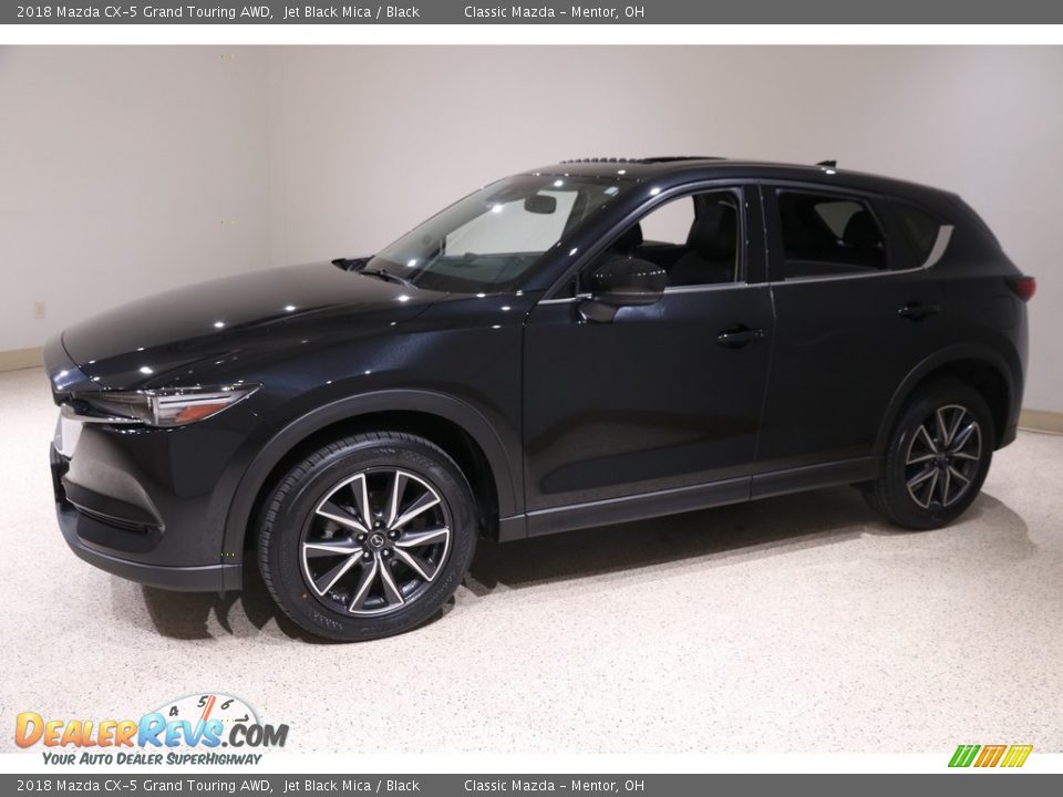 2018 Mazda CX-5 Grand Touring AWD Jet Black Mica / Black Photo #3