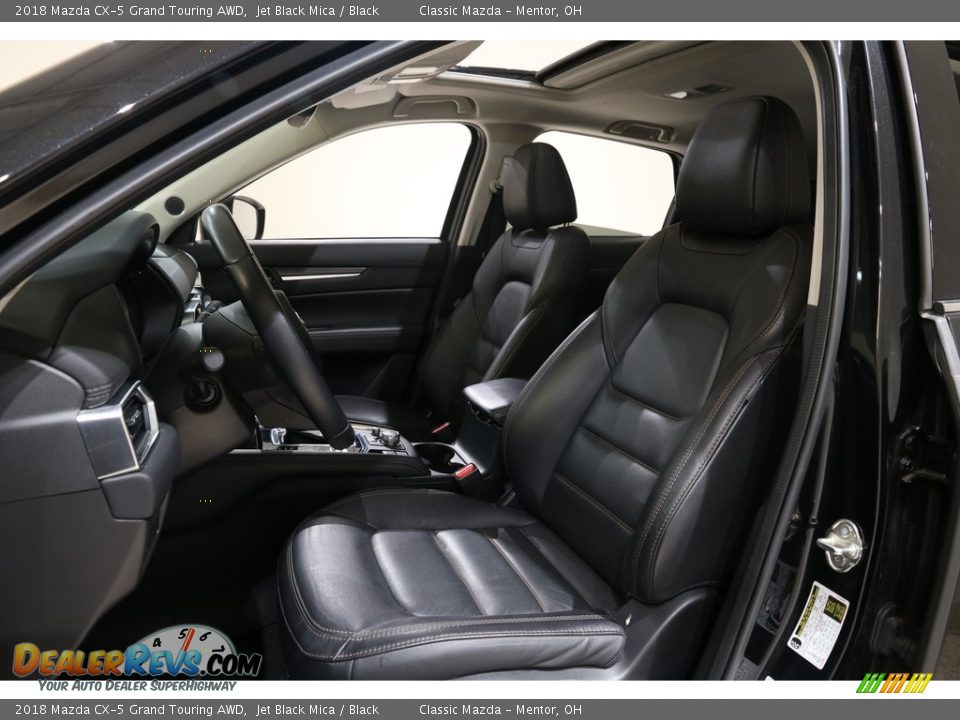 2018 Mazda CX-5 Grand Touring AWD Jet Black Mica / Black Photo #5