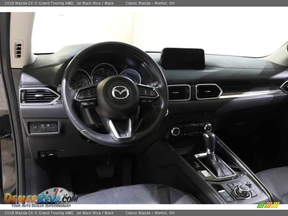 2018 Mazda CX-5 Grand Touring AWD Jet Black Mica / Black Photo #6