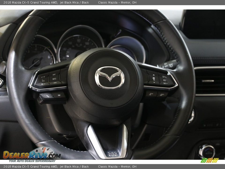 2018 Mazda CX-5 Grand Touring AWD Jet Black Mica / Black Photo #7