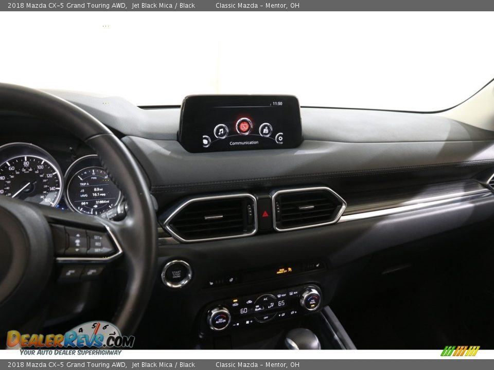 2018 Mazda CX-5 Grand Touring AWD Jet Black Mica / Black Photo #9
