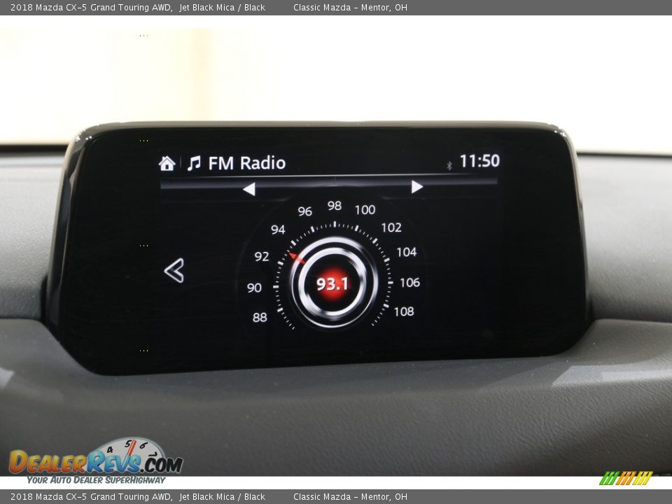 2018 Mazda CX-5 Grand Touring AWD Jet Black Mica / Black Photo #12