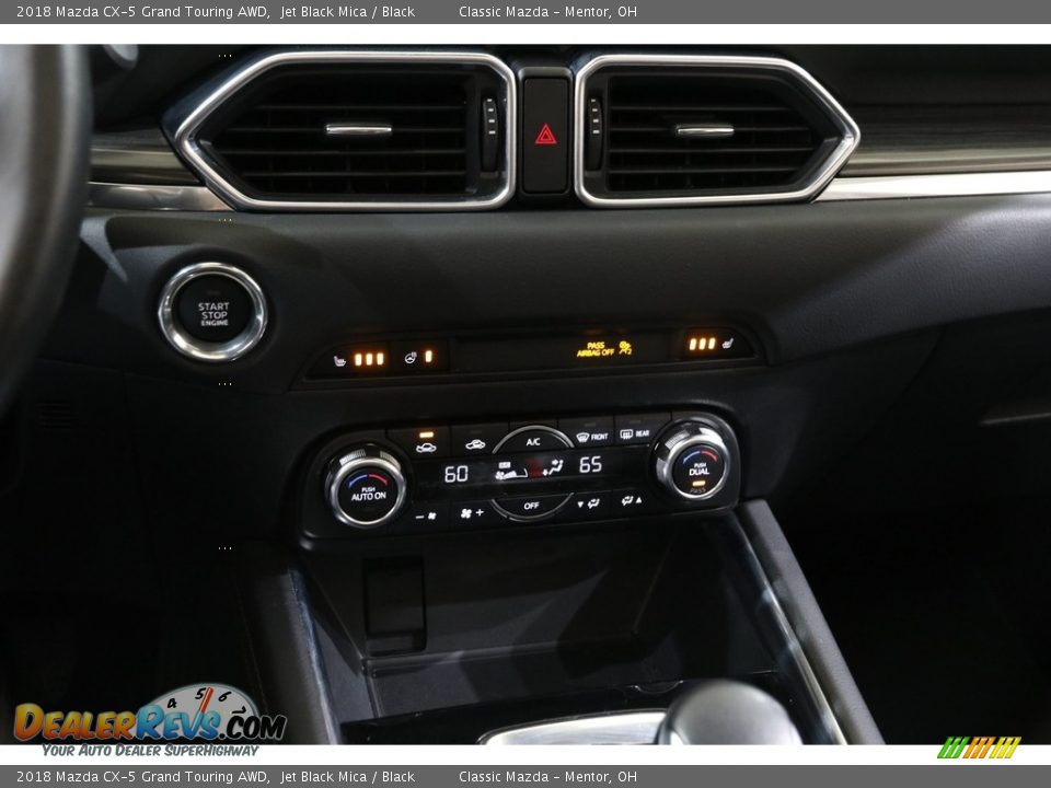 2018 Mazda CX-5 Grand Touring AWD Jet Black Mica / Black Photo #13