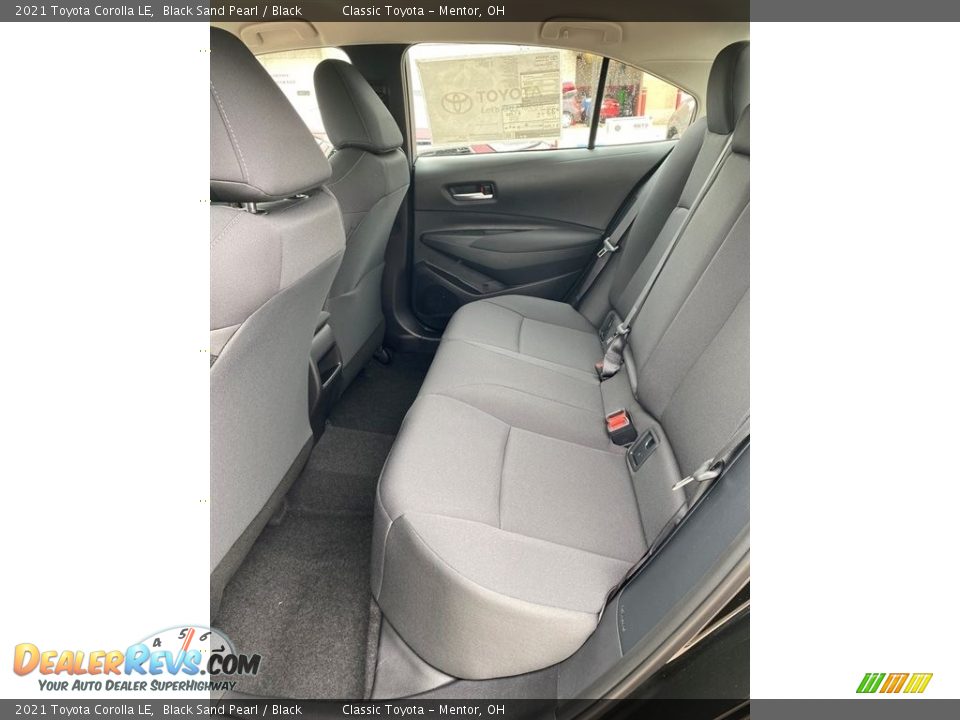 2021 Toyota Corolla LE Black Sand Pearl / Black Photo #3
