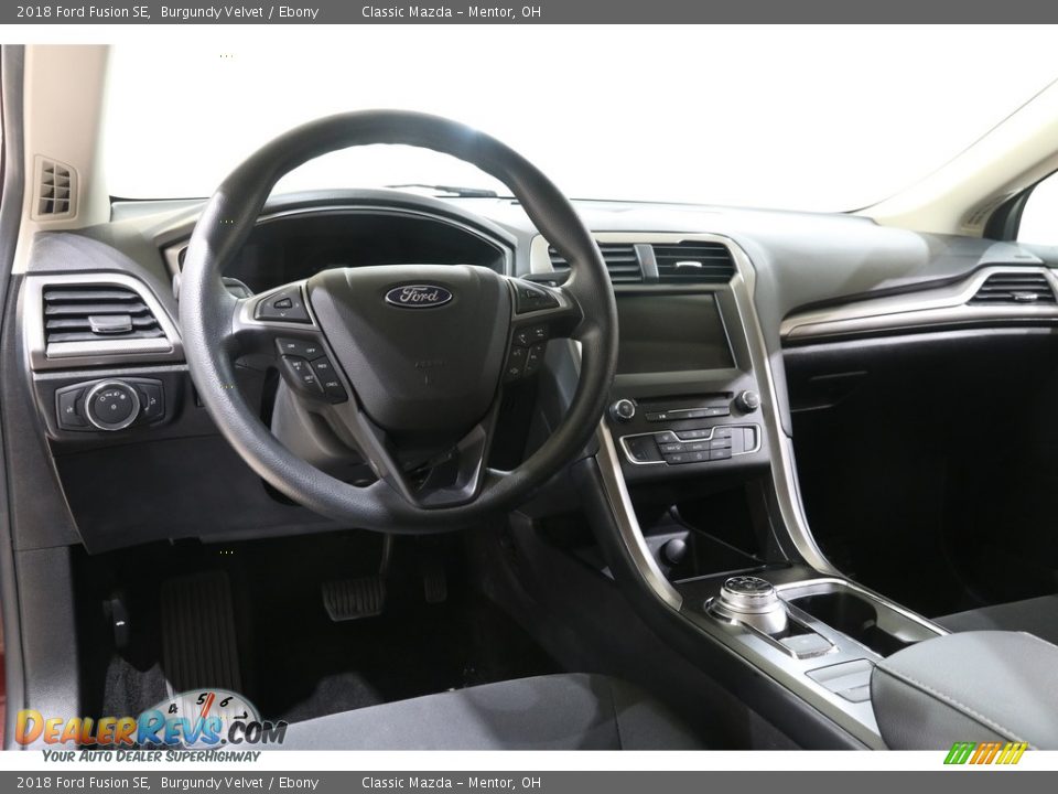 2018 Ford Fusion SE Burgundy Velvet / Ebony Photo #6