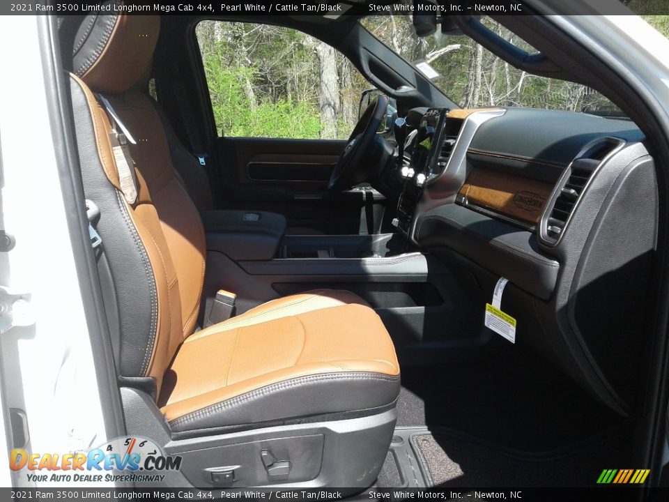 Front Seat of 2021 Ram 3500 Limited Longhorn Mega Cab 4x4 Photo #20