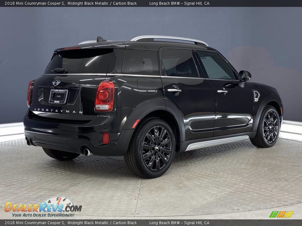 2018 Mini Countryman Cooper S Midnight Black Metallic / Carbon Black Photo #5