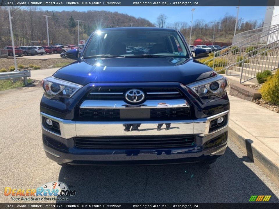 2021 Toyota 4Runner Limited 4x4 Nautical Blue Metallic / Redwood Photo #12