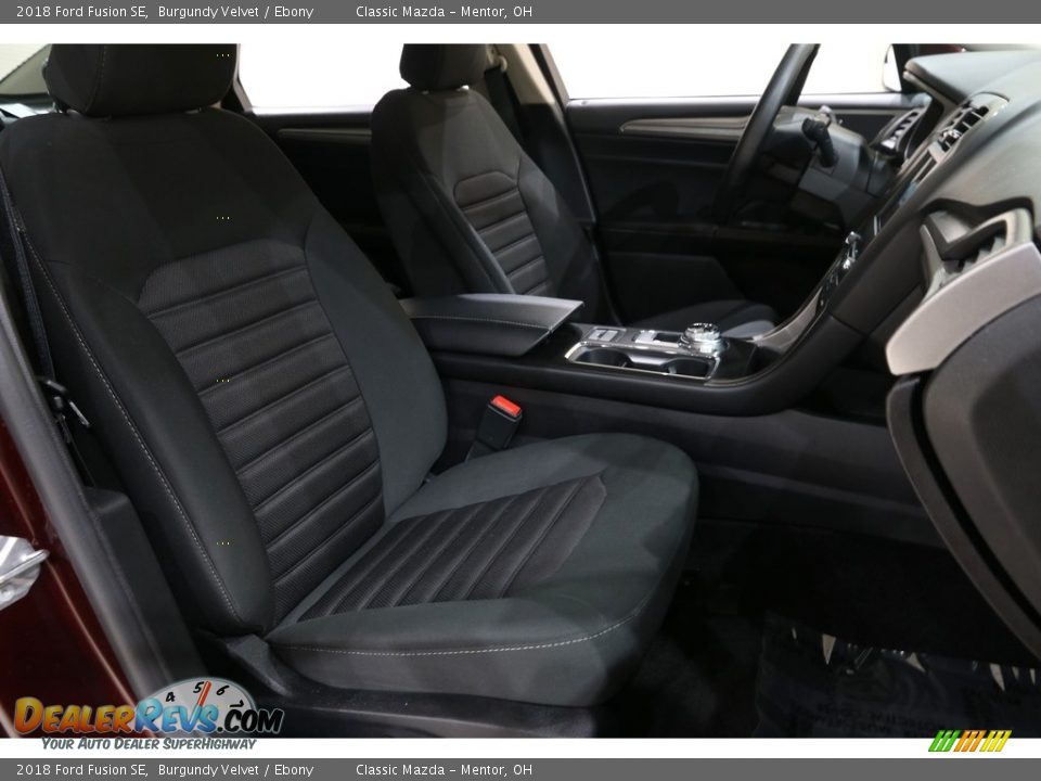 2018 Ford Fusion SE Burgundy Velvet / Ebony Photo #16