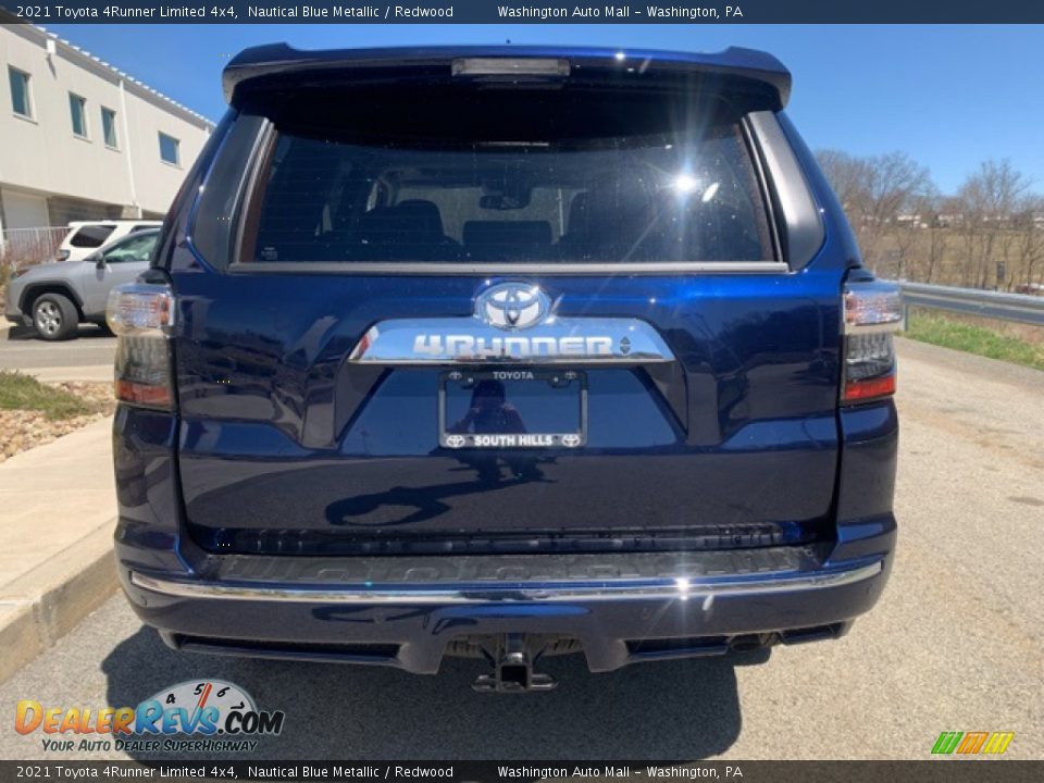 2021 Toyota 4Runner Limited 4x4 Nautical Blue Metallic / Redwood Photo #15