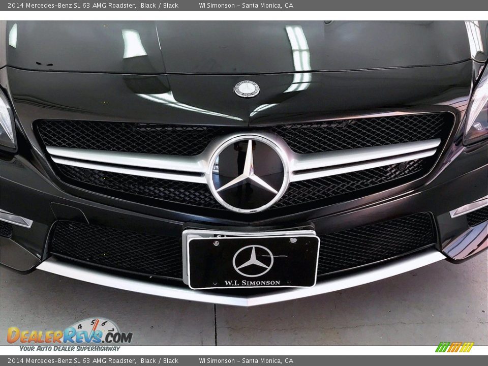 2014 Mercedes-Benz SL 63 AMG Roadster Black / Black Photo #26