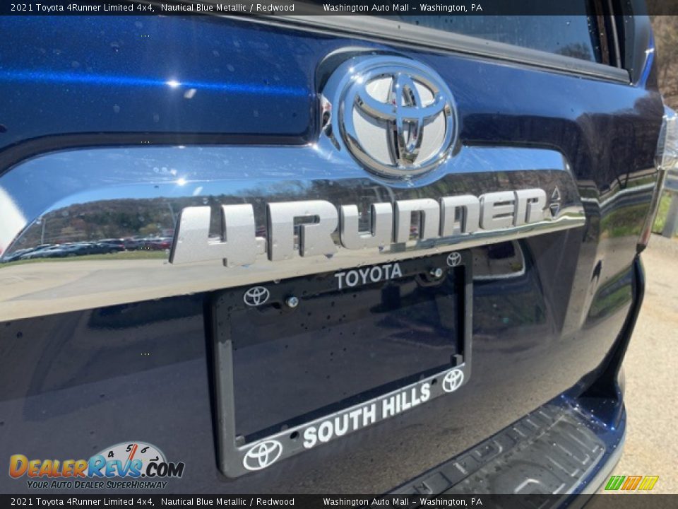 2021 Toyota 4Runner Limited 4x4 Nautical Blue Metallic / Redwood Photo #24