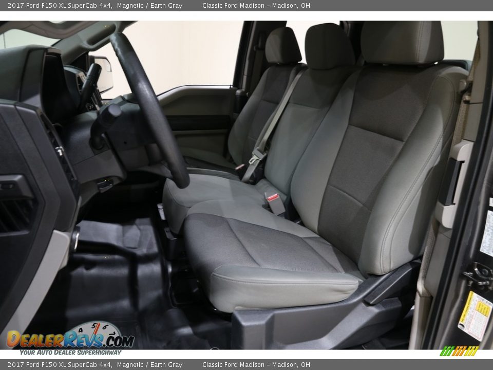 2017 Ford F150 XL SuperCab 4x4 Magnetic / Earth Gray Photo #5