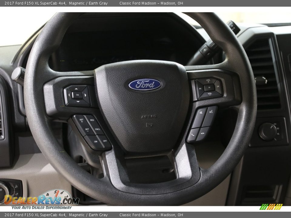 2017 Ford F150 XL SuperCab 4x4 Magnetic / Earth Gray Photo #7
