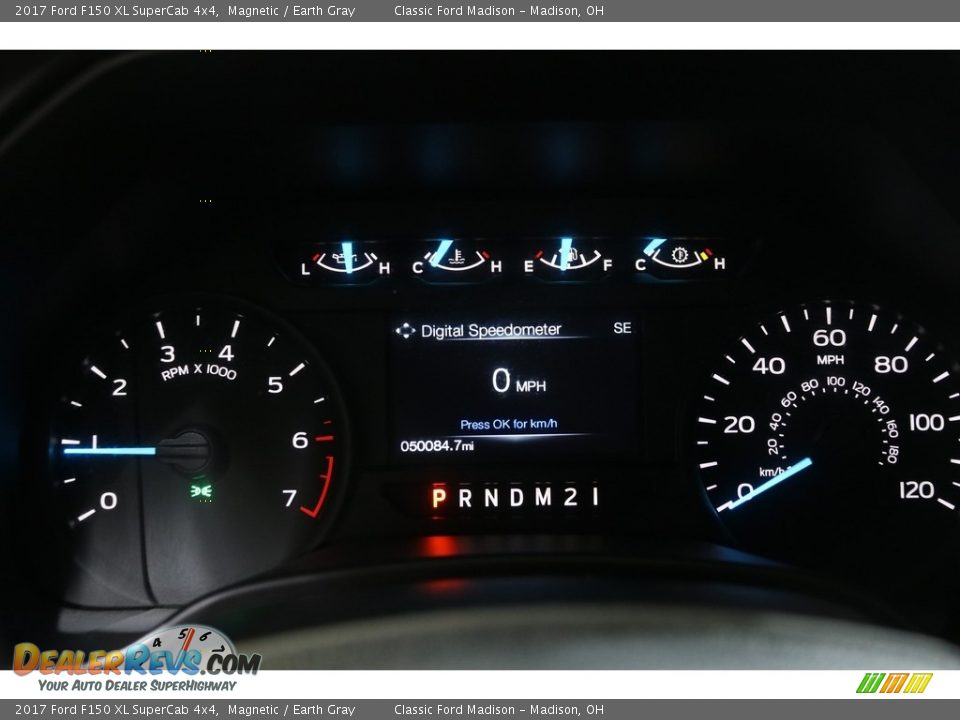 2017 Ford F150 XL SuperCab 4x4 Magnetic / Earth Gray Photo #8