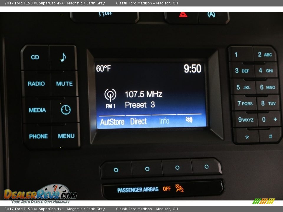 2017 Ford F150 XL SuperCab 4x4 Magnetic / Earth Gray Photo #10