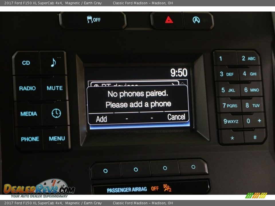 2017 Ford F150 XL SuperCab 4x4 Magnetic / Earth Gray Photo #11