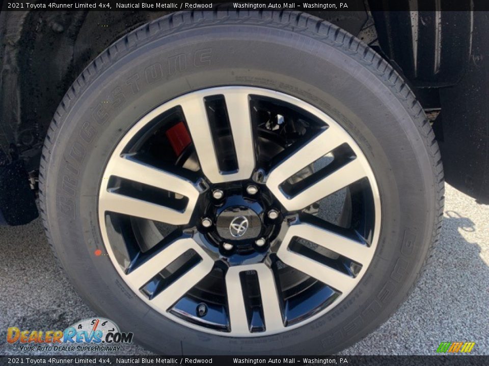 2021 Toyota 4Runner Limited 4x4 Nautical Blue Metallic / Redwood Photo #32