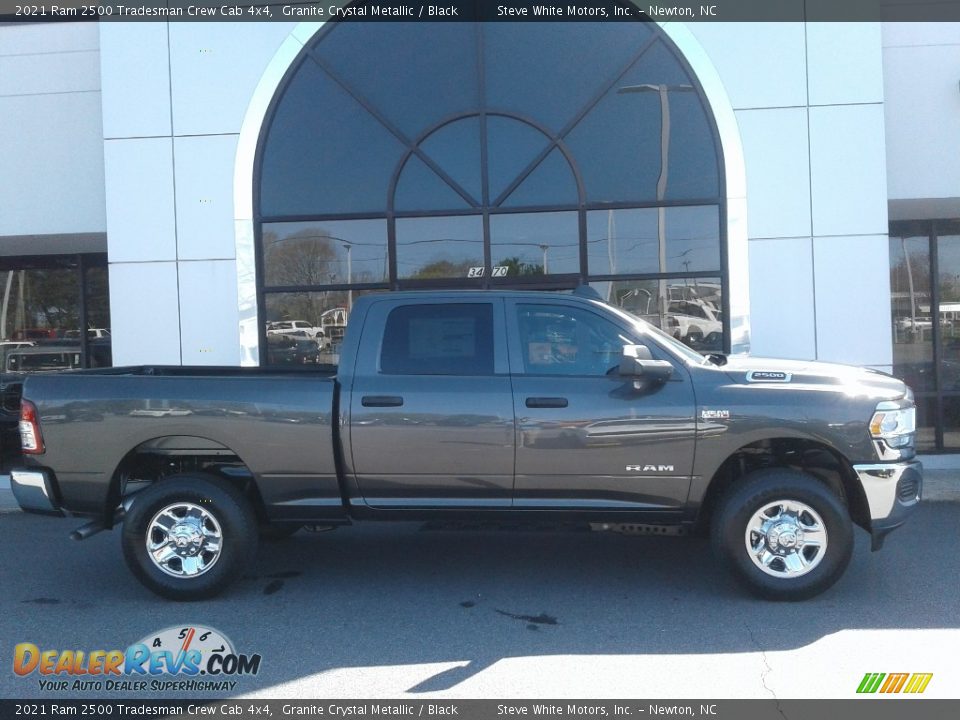 2021 Ram 2500 Tradesman Crew Cab 4x4 Granite Crystal Metallic / Black Photo #4