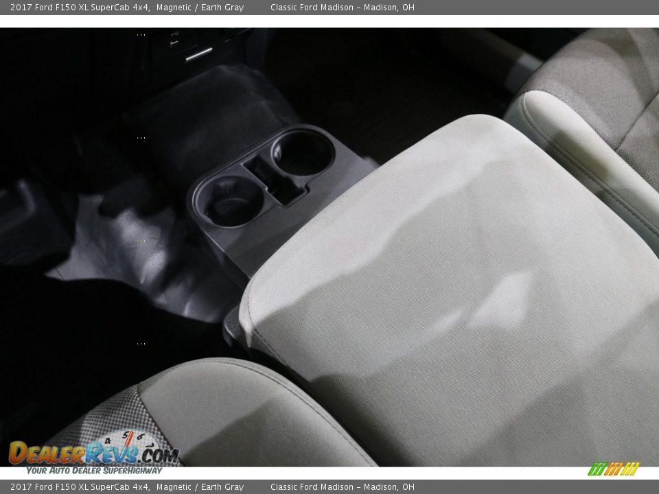 2017 Ford F150 XL SuperCab 4x4 Magnetic / Earth Gray Photo #15