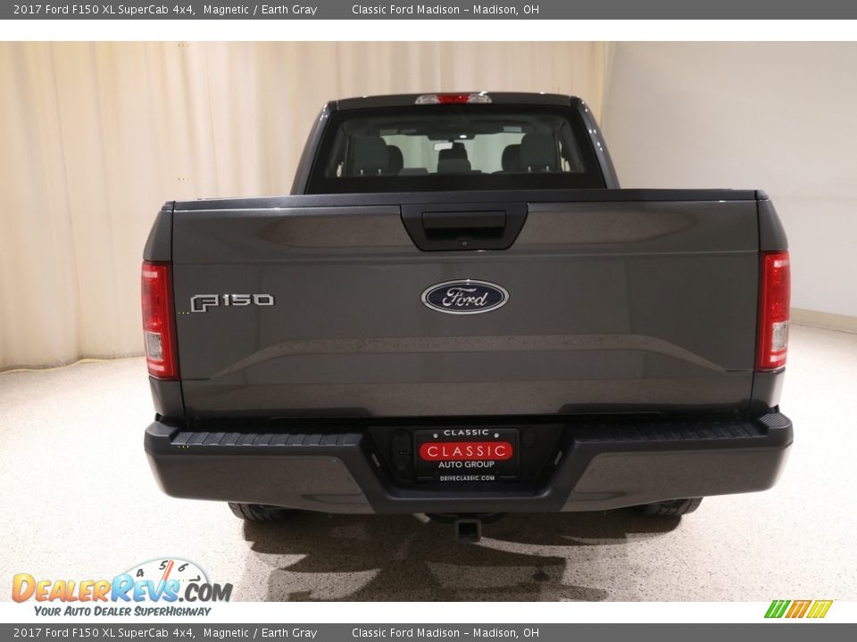 2017 Ford F150 XL SuperCab 4x4 Magnetic / Earth Gray Photo #19
