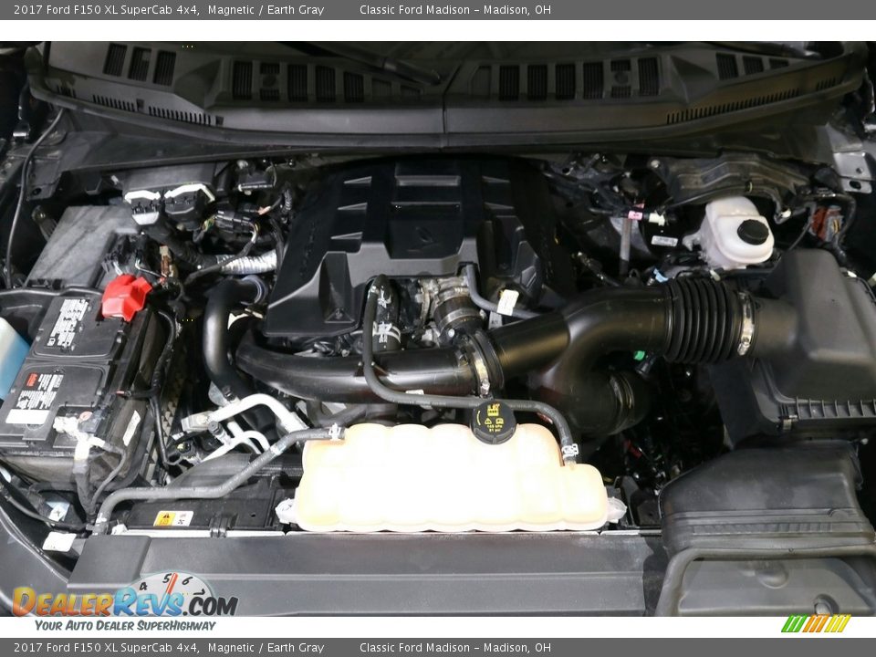 2017 Ford F150 XL SuperCab 4x4 Magnetic / Earth Gray Photo #20