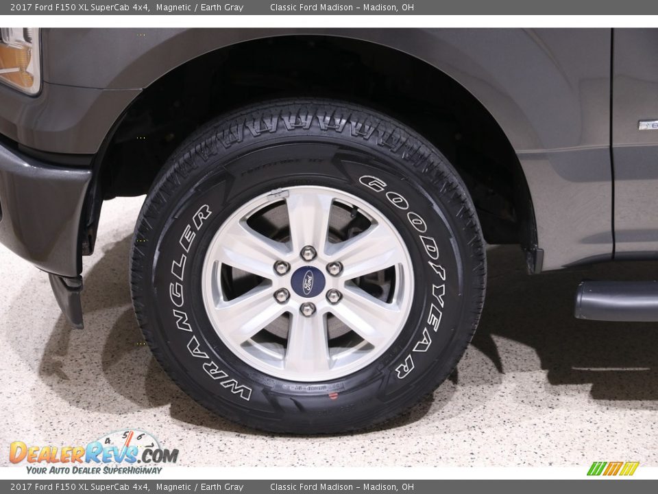 2017 Ford F150 XL SuperCab 4x4 Magnetic / Earth Gray Photo #21