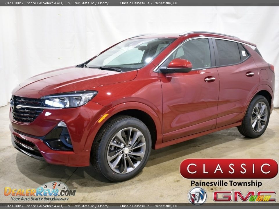 2021 Buick Encore GX Select AWD Chili Red Metallic / Ebony Photo #1