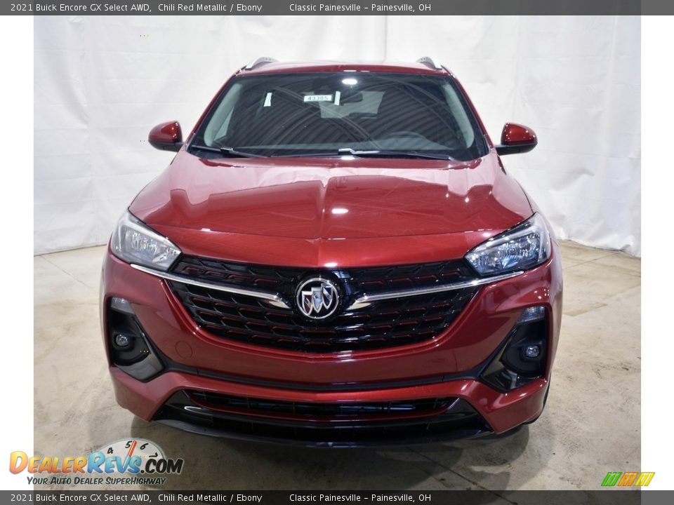 2021 Buick Encore GX Select AWD Chili Red Metallic / Ebony Photo #4