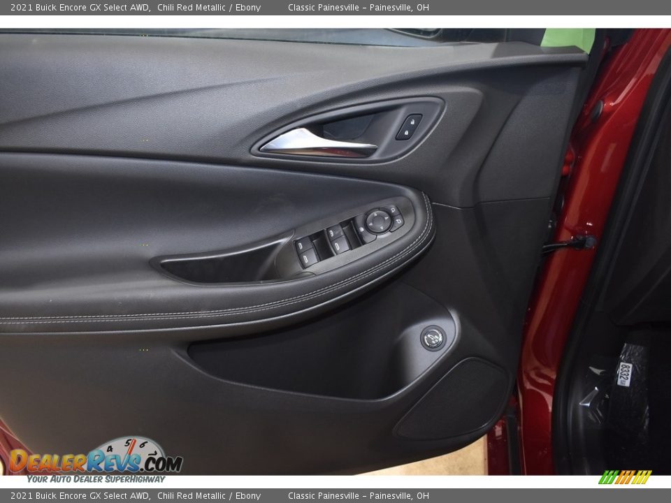 2021 Buick Encore GX Select AWD Chili Red Metallic / Ebony Photo #7