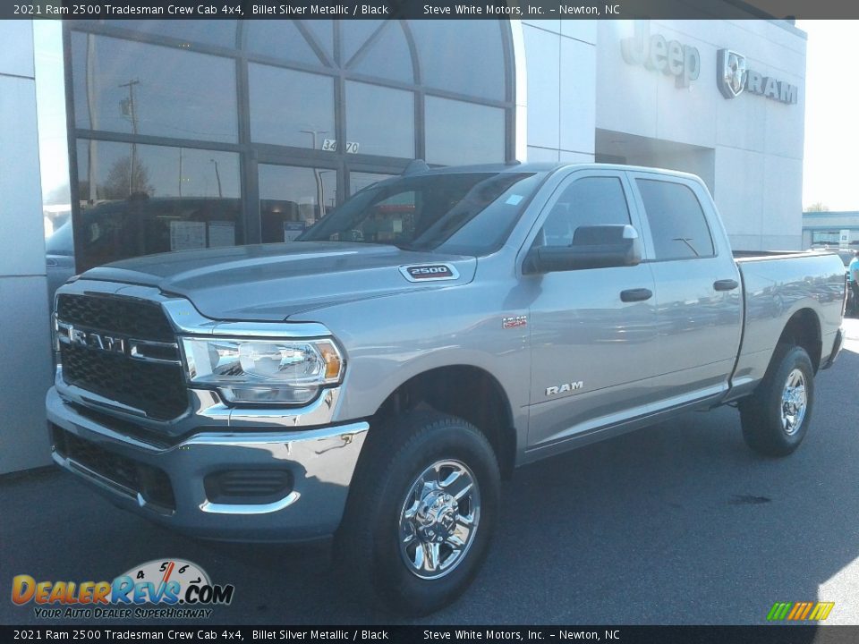 2021 Ram 2500 Tradesman Crew Cab 4x4 Billet Silver Metallic / Black Photo #2