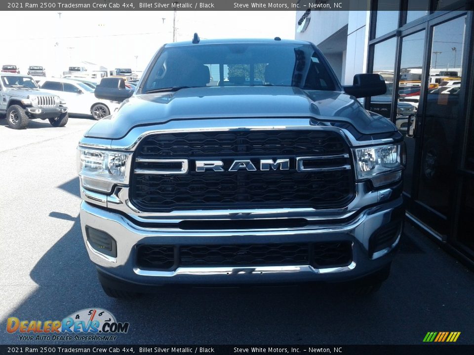 2021 Ram 2500 Tradesman Crew Cab 4x4 Billet Silver Metallic / Black Photo #3