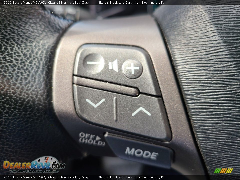 2010 Toyota Venza V6 AWD Classic Silver Metallic / Gray Photo #14