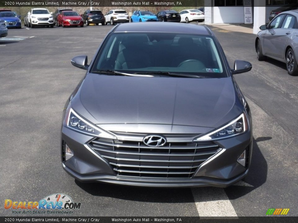 2020 Hyundai Elantra Limited Machine Gray / Gray Photo #3