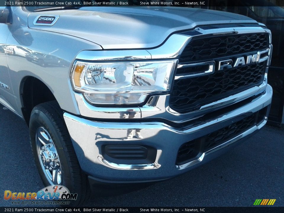 2021 Ram 2500 Tradesman Crew Cab 4x4 Billet Silver Metallic / Black Photo #5