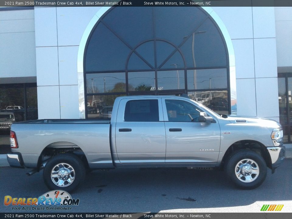 2021 Ram 2500 Tradesman Crew Cab 4x4 Billet Silver Metallic / Black Photo #6