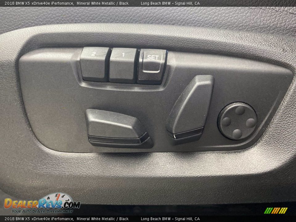 2018 BMW X5 xDrive40e iPerfomance Mineral White Metallic / Black Photo #15