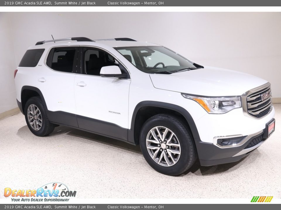 2019 GMC Acadia SLE AWD Summit White / Jet Black Photo #1
