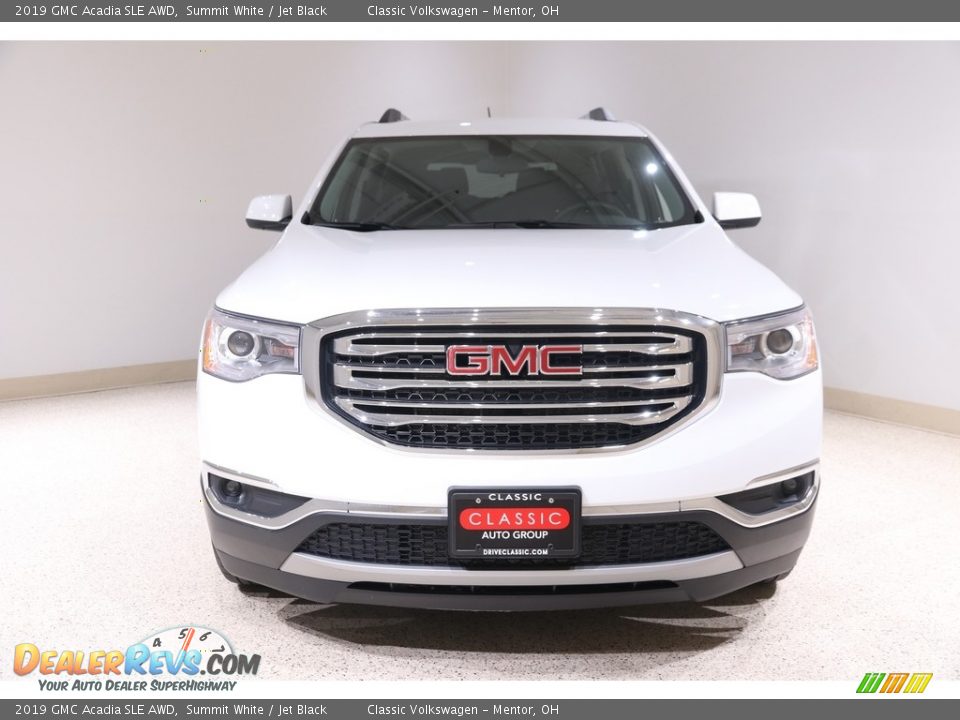 2019 GMC Acadia SLE AWD Summit White / Jet Black Photo #2