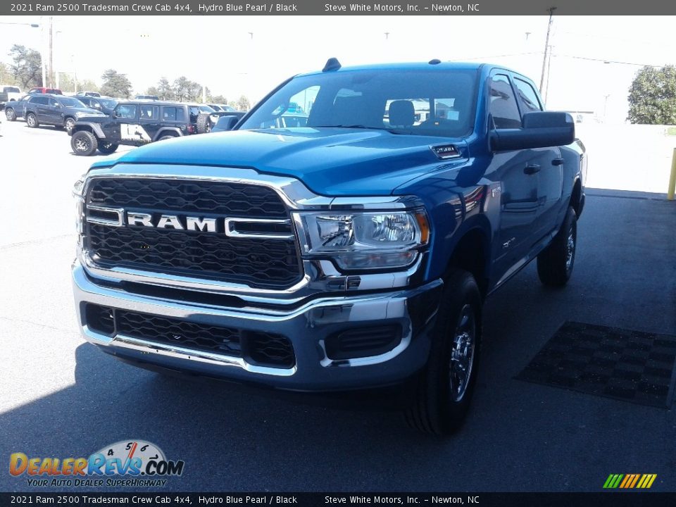 2021 Ram 2500 Tradesman Crew Cab 4x4 Hydro Blue Pearl / Black Photo #2