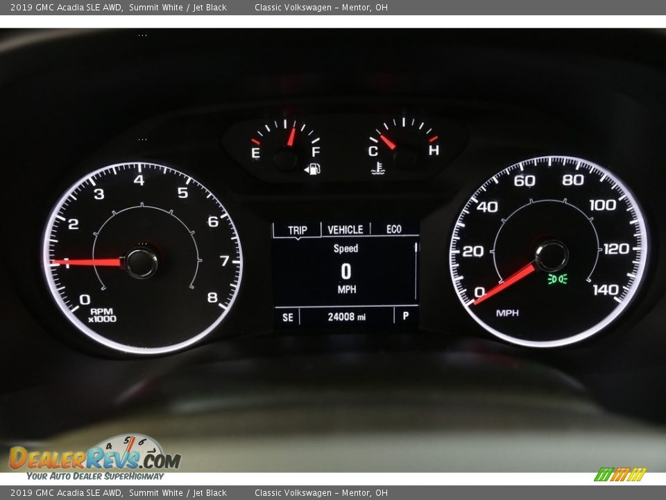 2019 GMC Acadia SLE AWD Summit White / Jet Black Photo #8