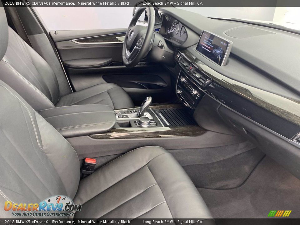 2018 BMW X5 xDrive40e iPerfomance Mineral White Metallic / Black Photo #33