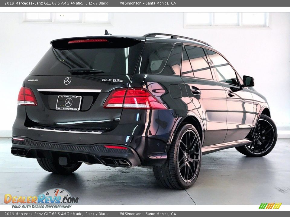 2019 Mercedes-Benz GLE 63 S AMG 4Matic Black / Black Photo #13