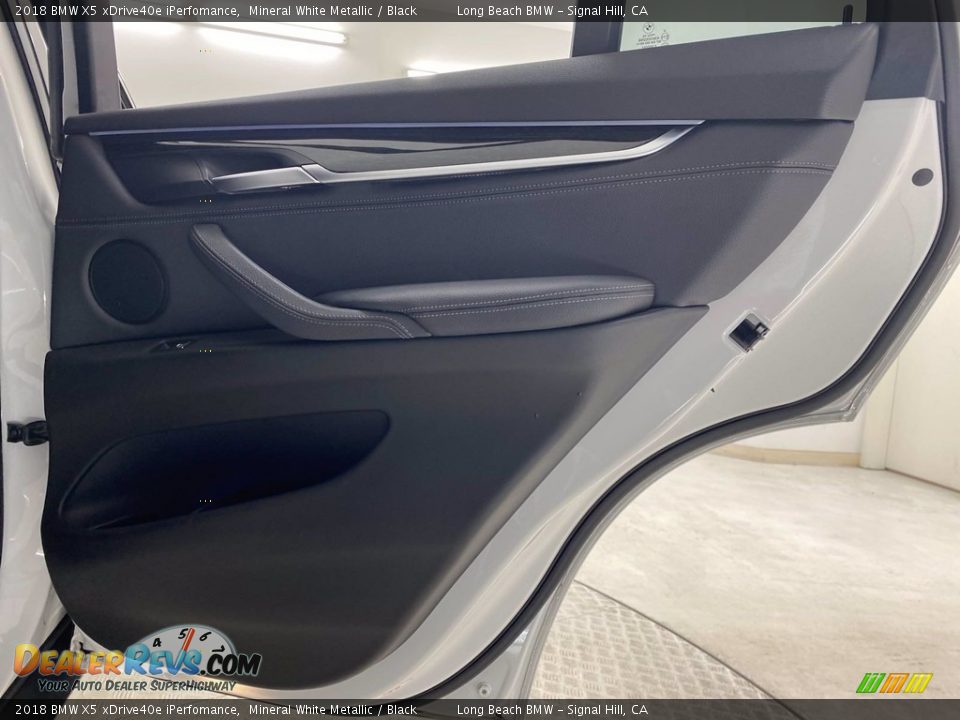 2018 BMW X5 xDrive40e iPerfomance Mineral White Metallic / Black Photo #35