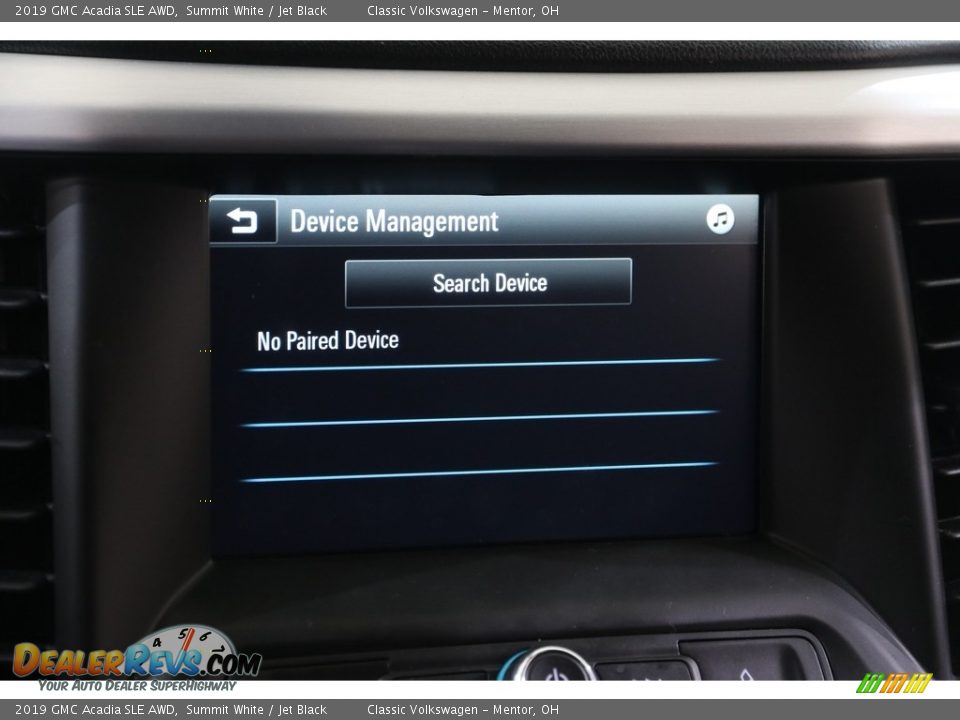 2019 GMC Acadia SLE AWD Summit White / Jet Black Photo #12