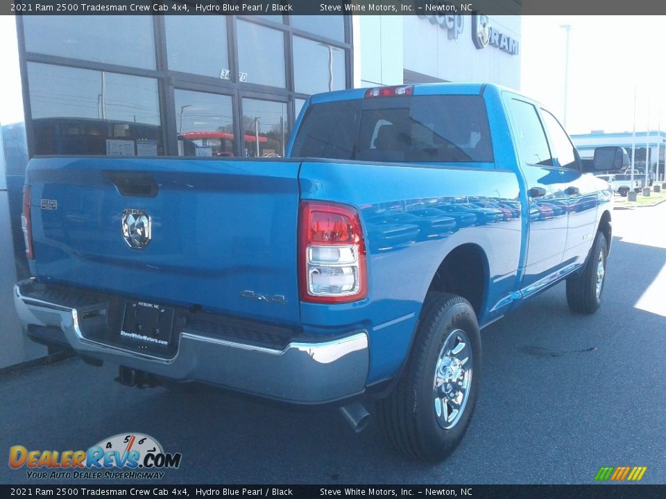 2021 Ram 2500 Tradesman Crew Cab 4x4 Hydro Blue Pearl / Black Photo #9