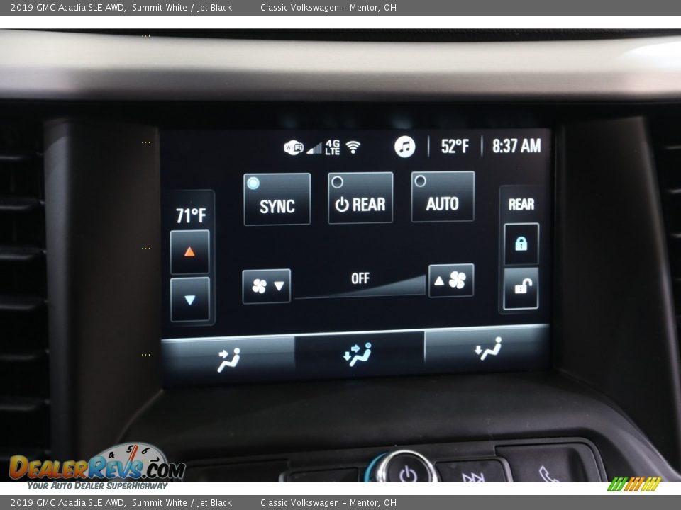 2019 GMC Acadia SLE AWD Summit White / Jet Black Photo #13