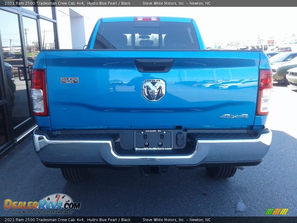 2021 Ram 2500 Tradesman Crew Cab 4x4 Hydro Blue Pearl / Black Photo #10