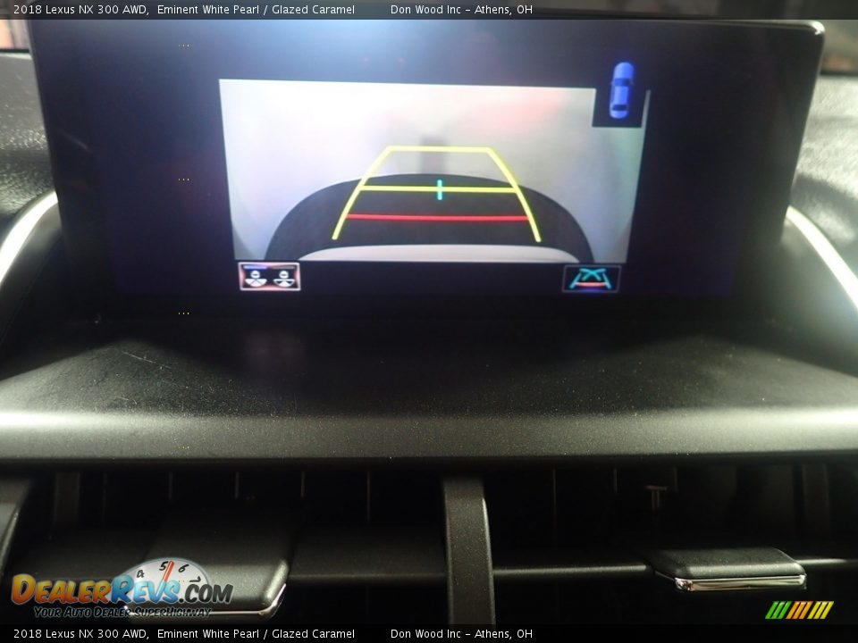 2018 Lexus NX 300 AWD Eminent White Pearl / Glazed Caramel Photo #5